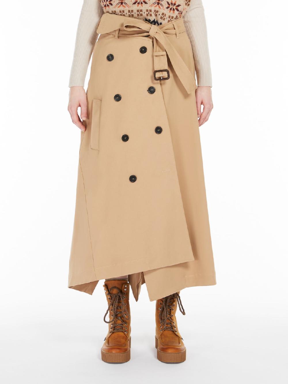 Weekend Gonna trench in gabardina di cotone Economico