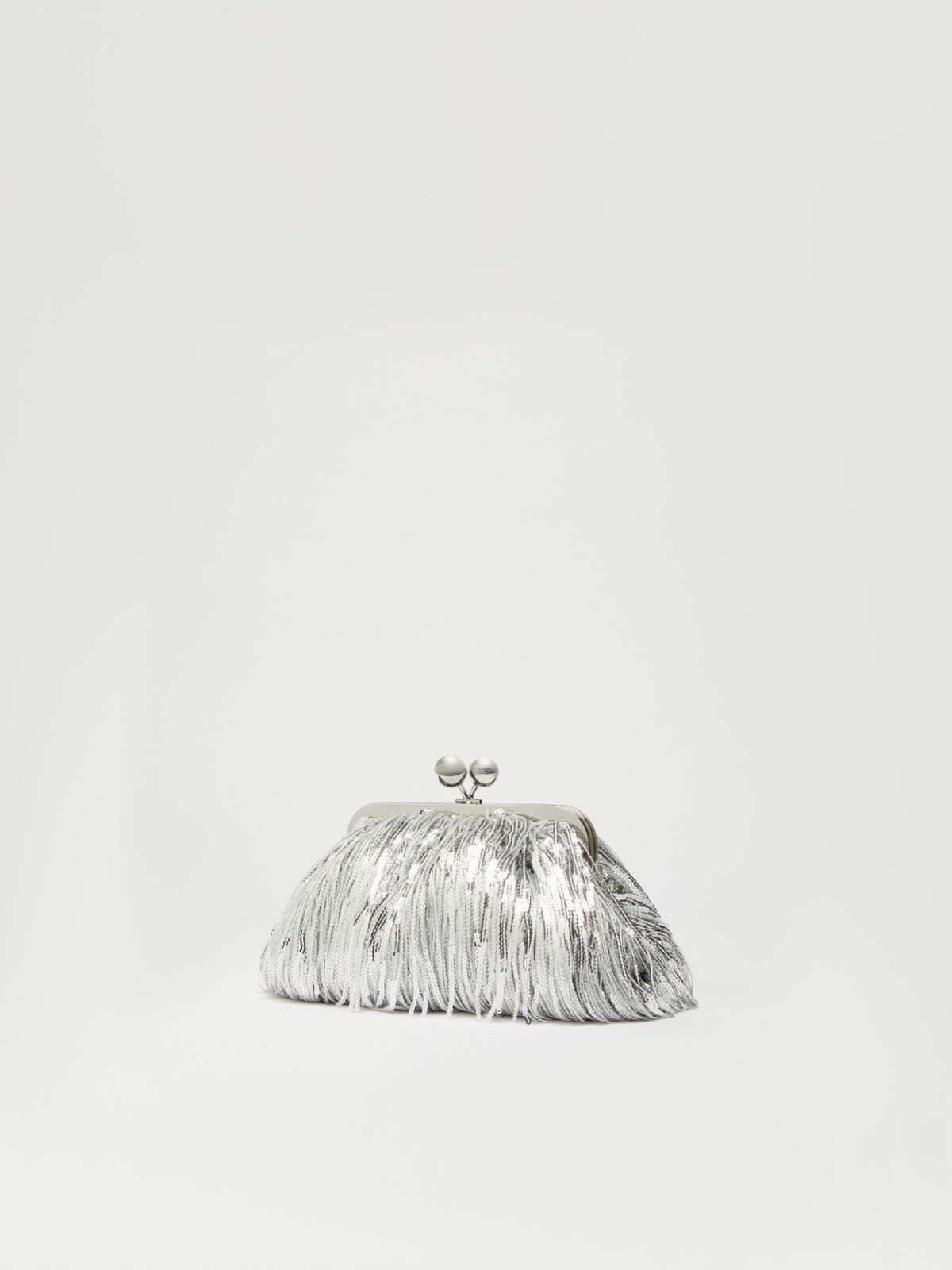 Weekend Pasticcino Bag Small con frange e paillette 2025