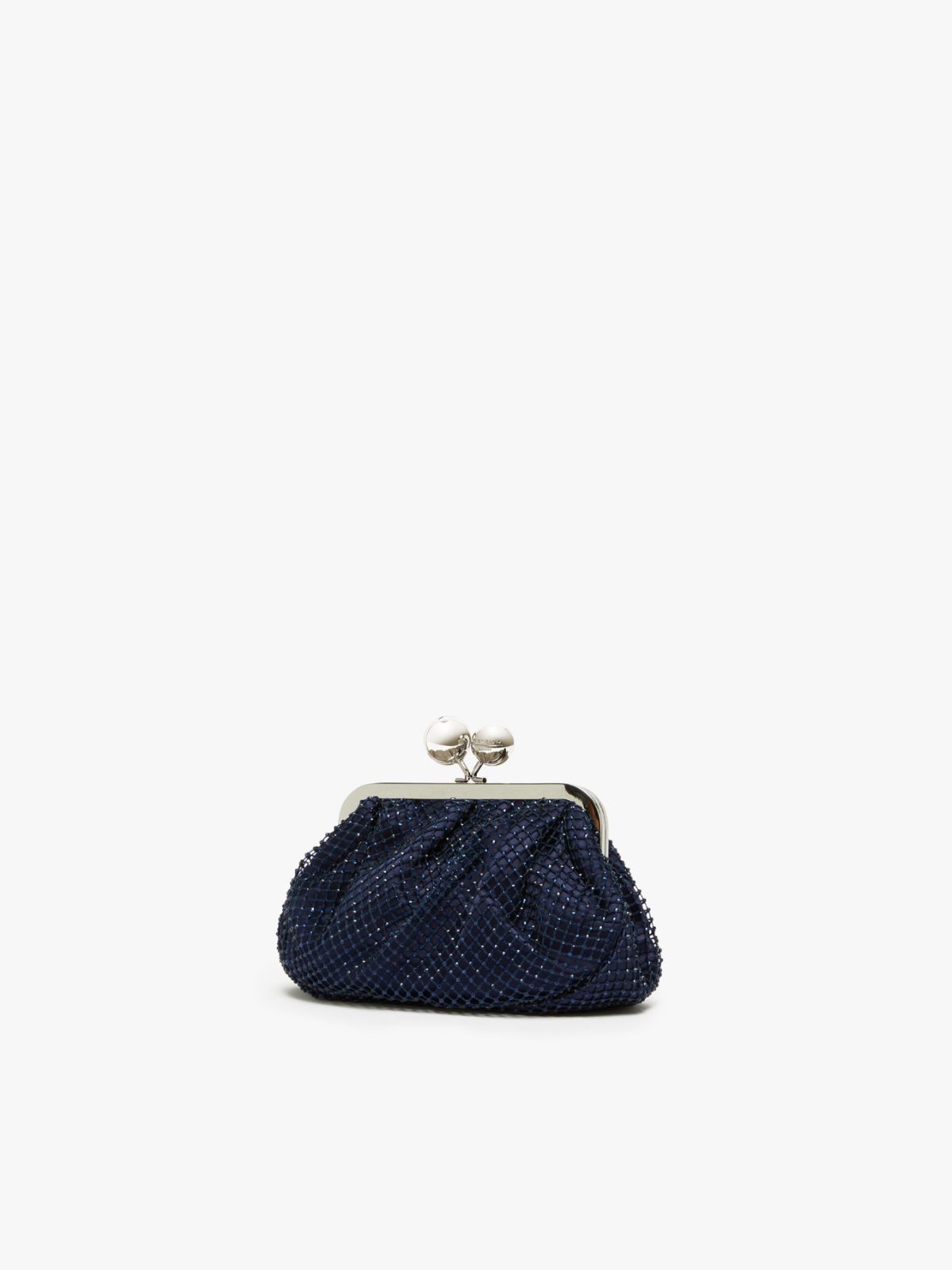 Weekend Pasticcino Bag Small in rete e strass In Linea