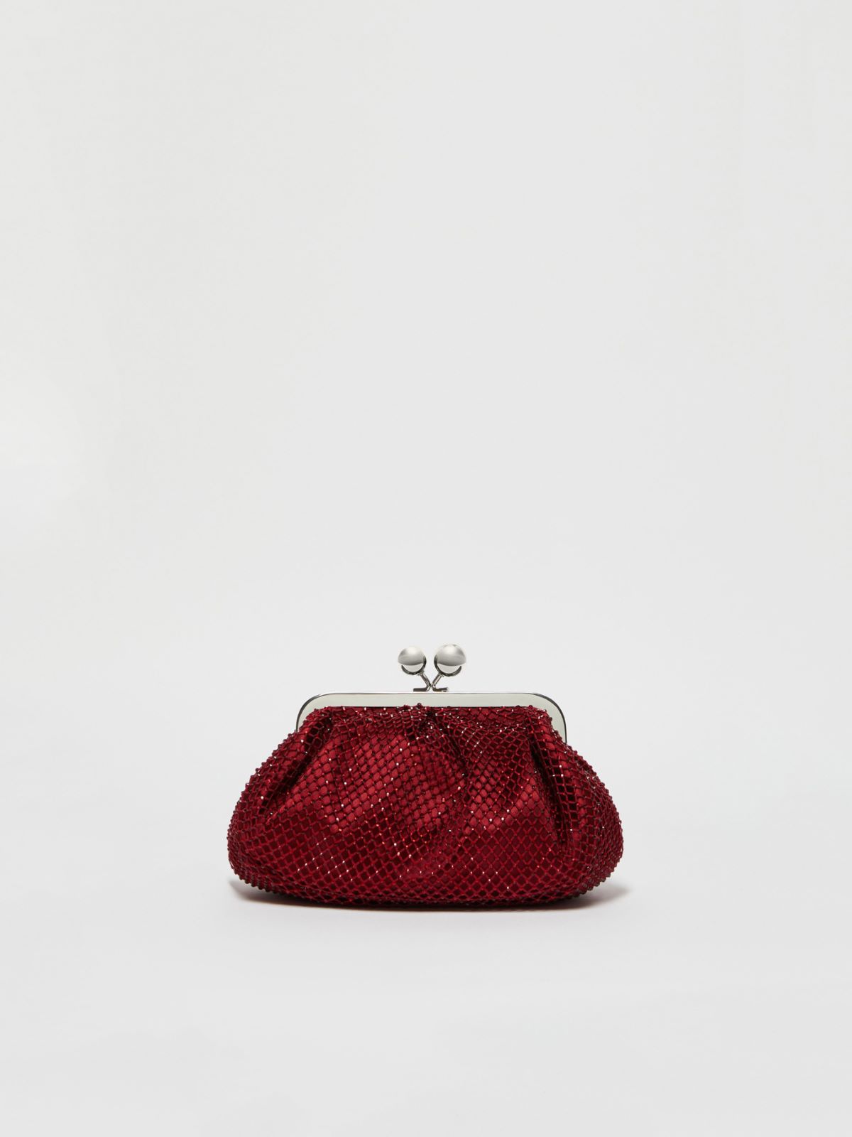 Weekend Pasticcino Bag Small in rete e strass Qualità