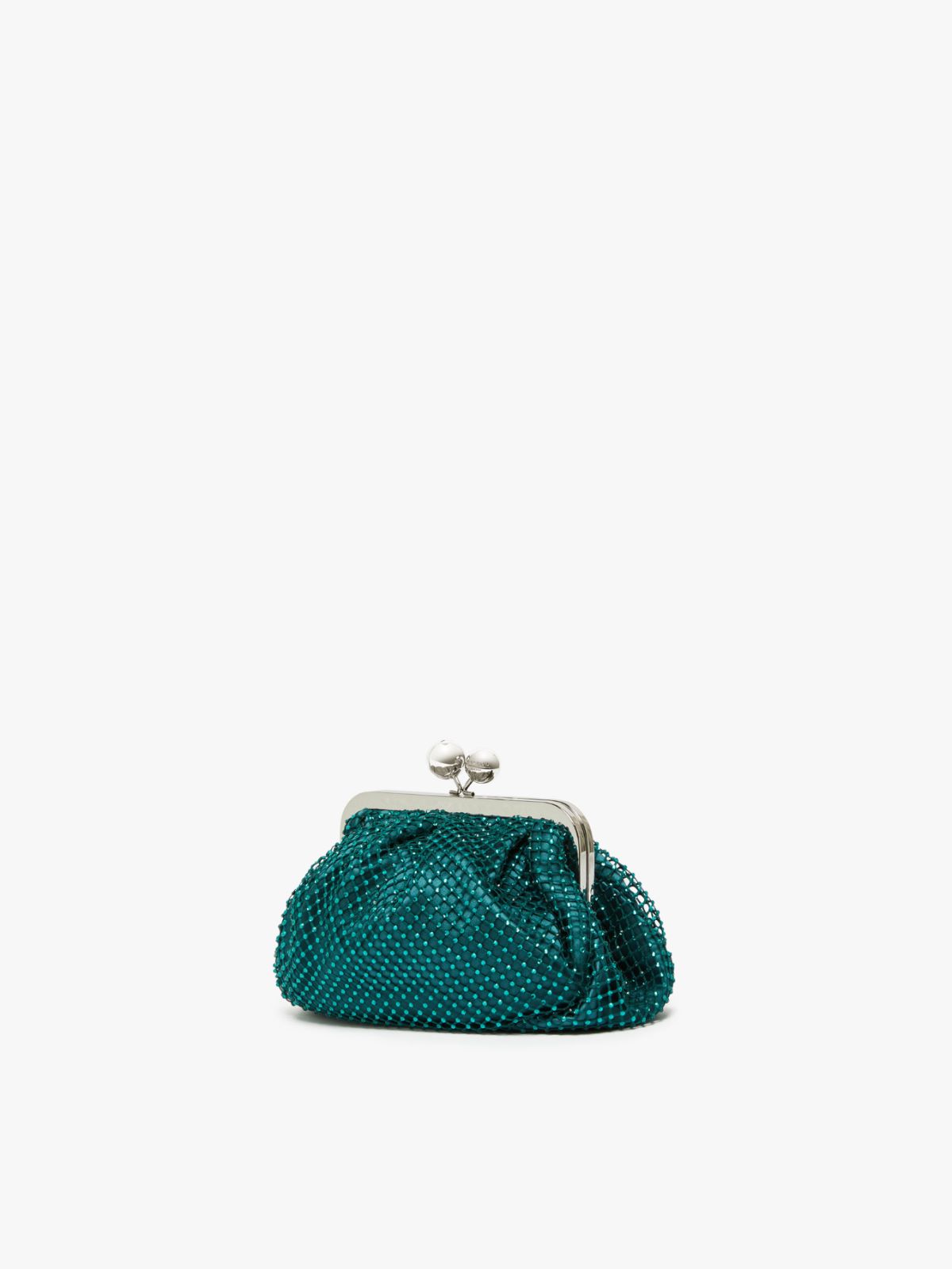 Weekend Pasticcino Bag Small in rete e strass Vendita