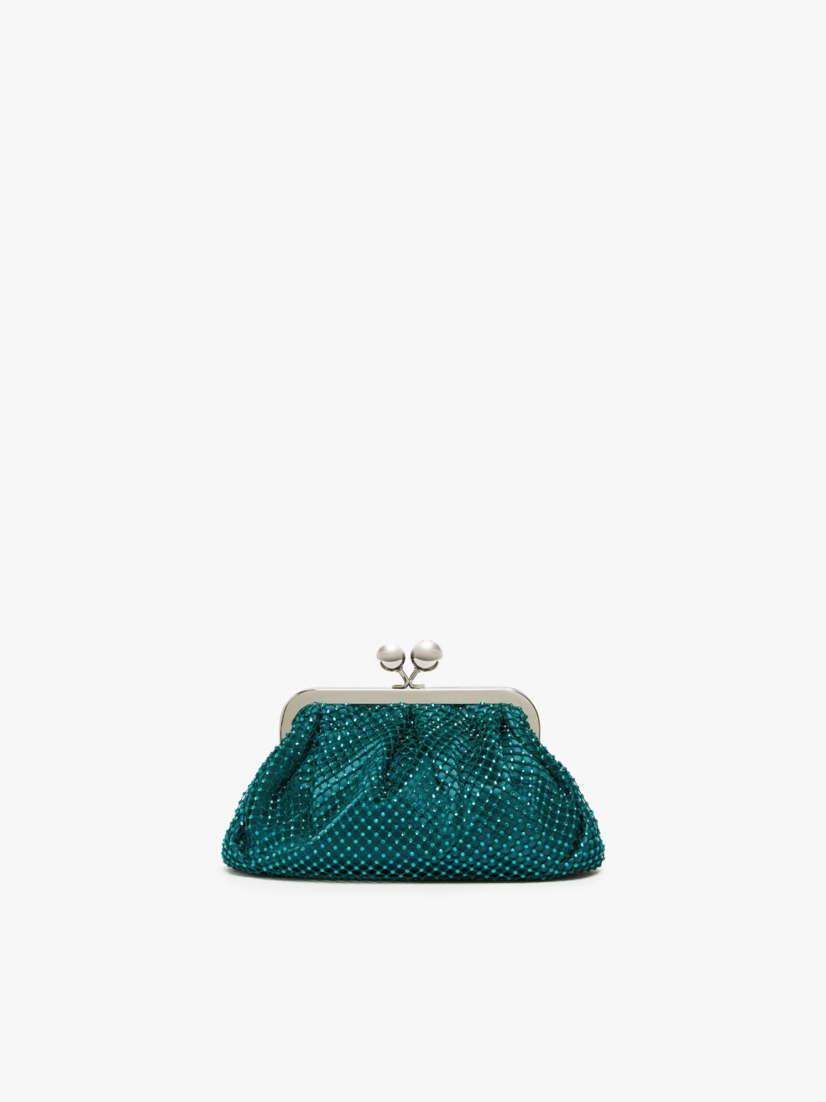 Weekend Pasticcino Bag Small in rete e strass Vendita