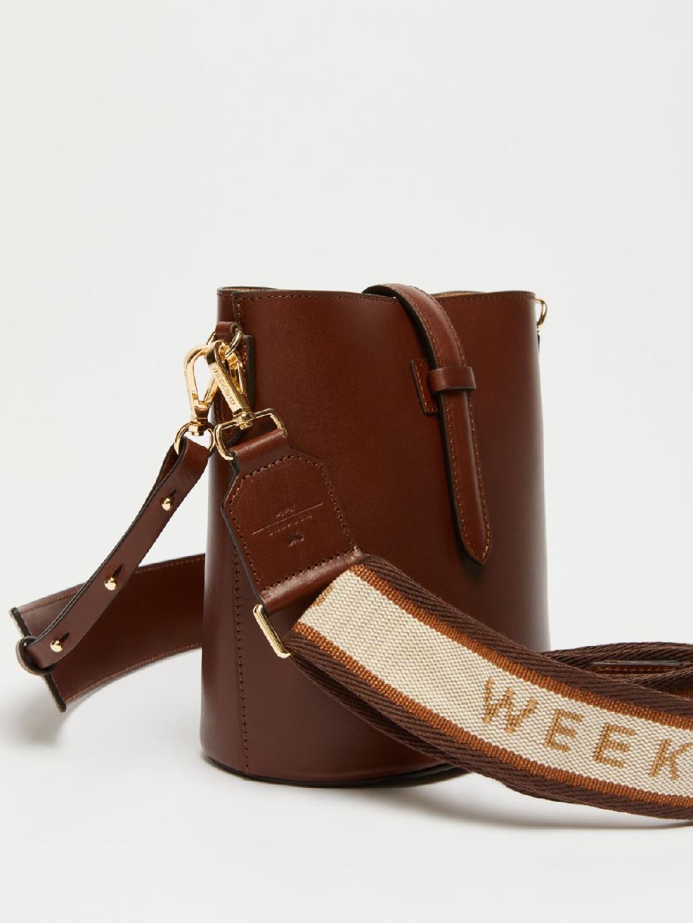 Weekend Borsa a secchiello piccola in cuoio Shopping Online