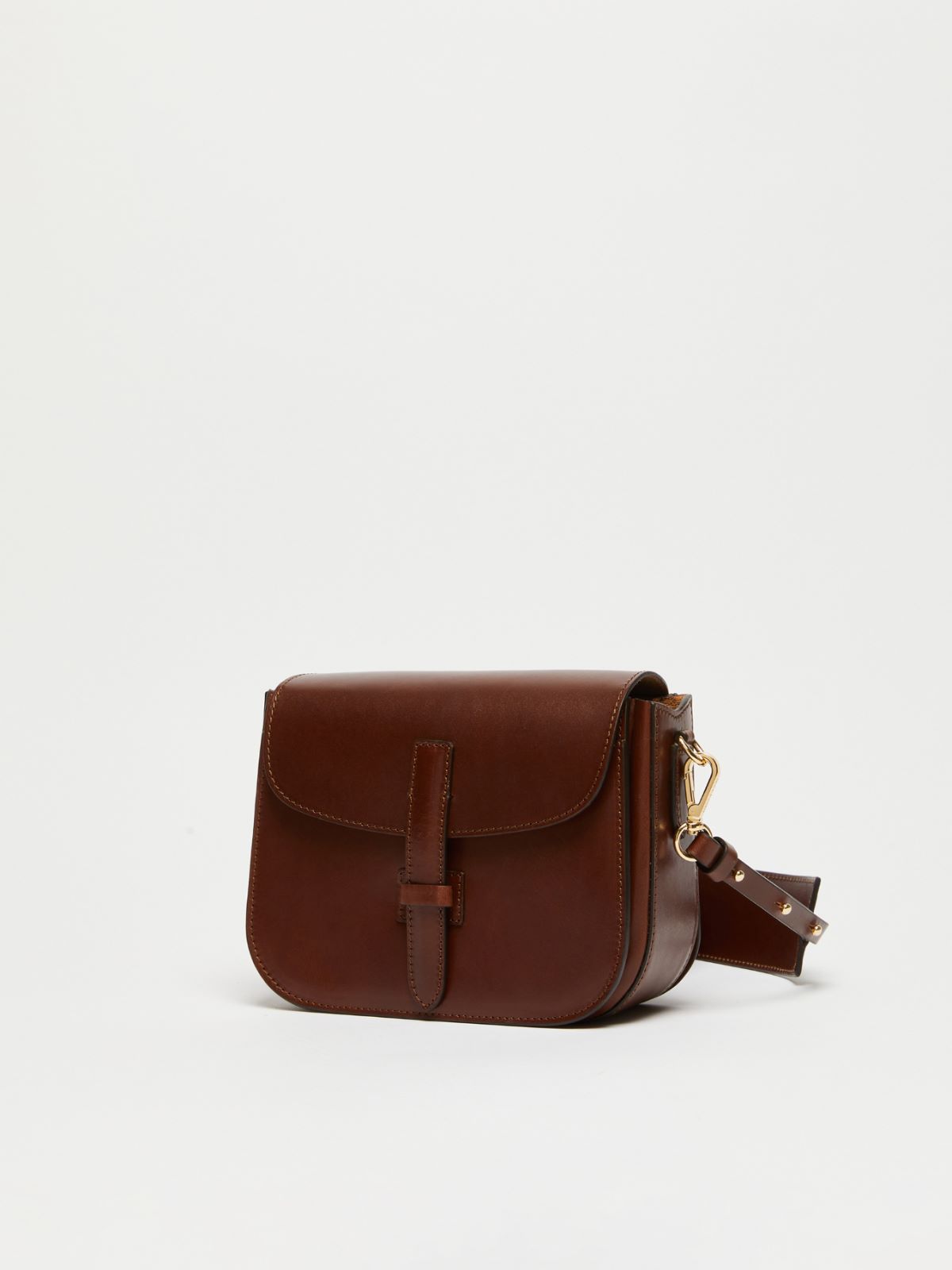 Weekend Borsa a tracolla piccola in cuoio Sottocosto