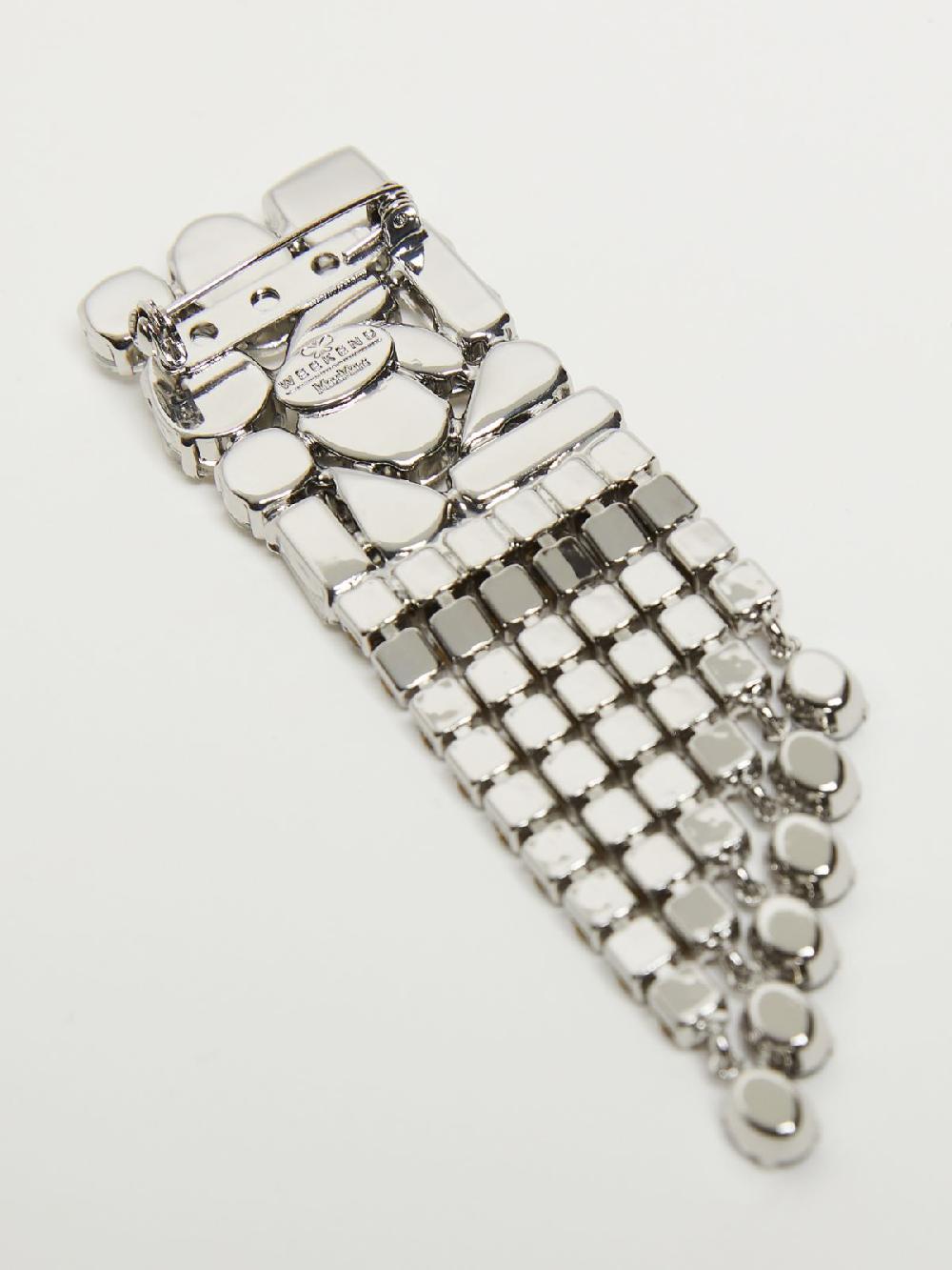 Weekend Spilla in metallo e strass Offerta San Valentino