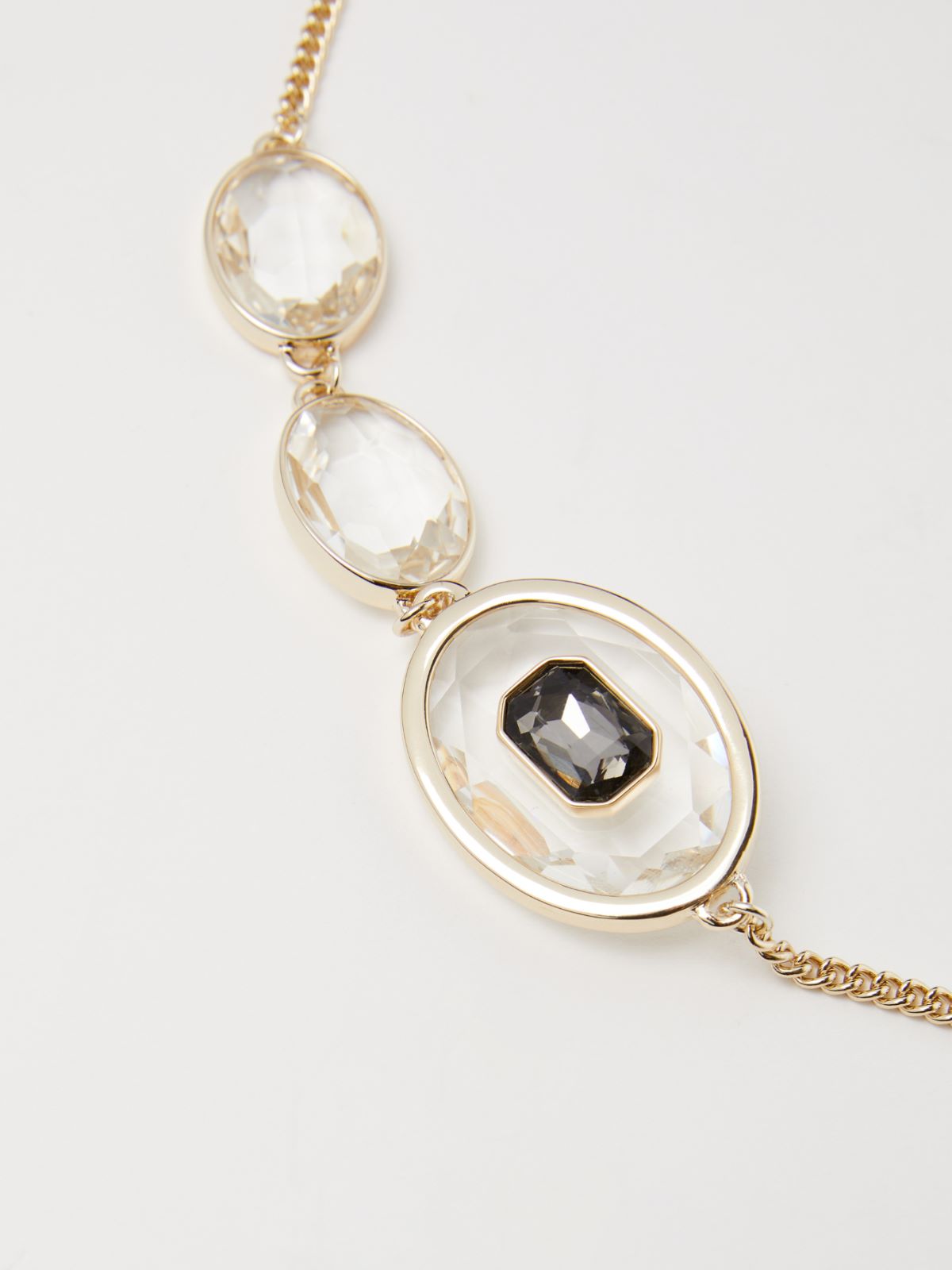 Weekend Collana doppio filo con pietre Moda