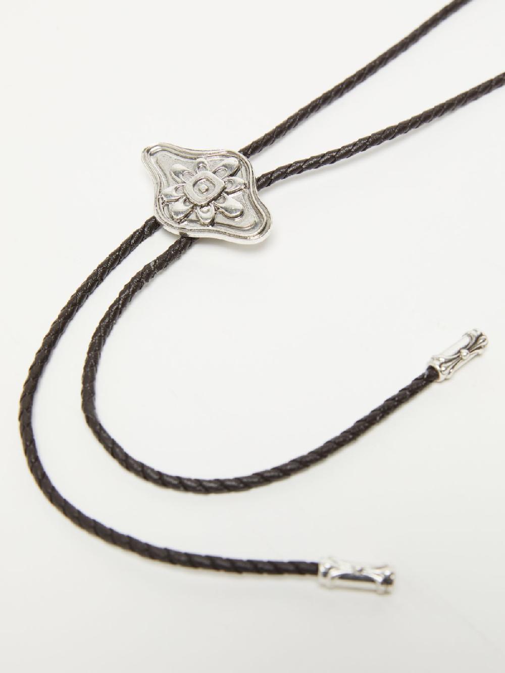 Weekend Collana bolo in tessuto spalmato Nuovo