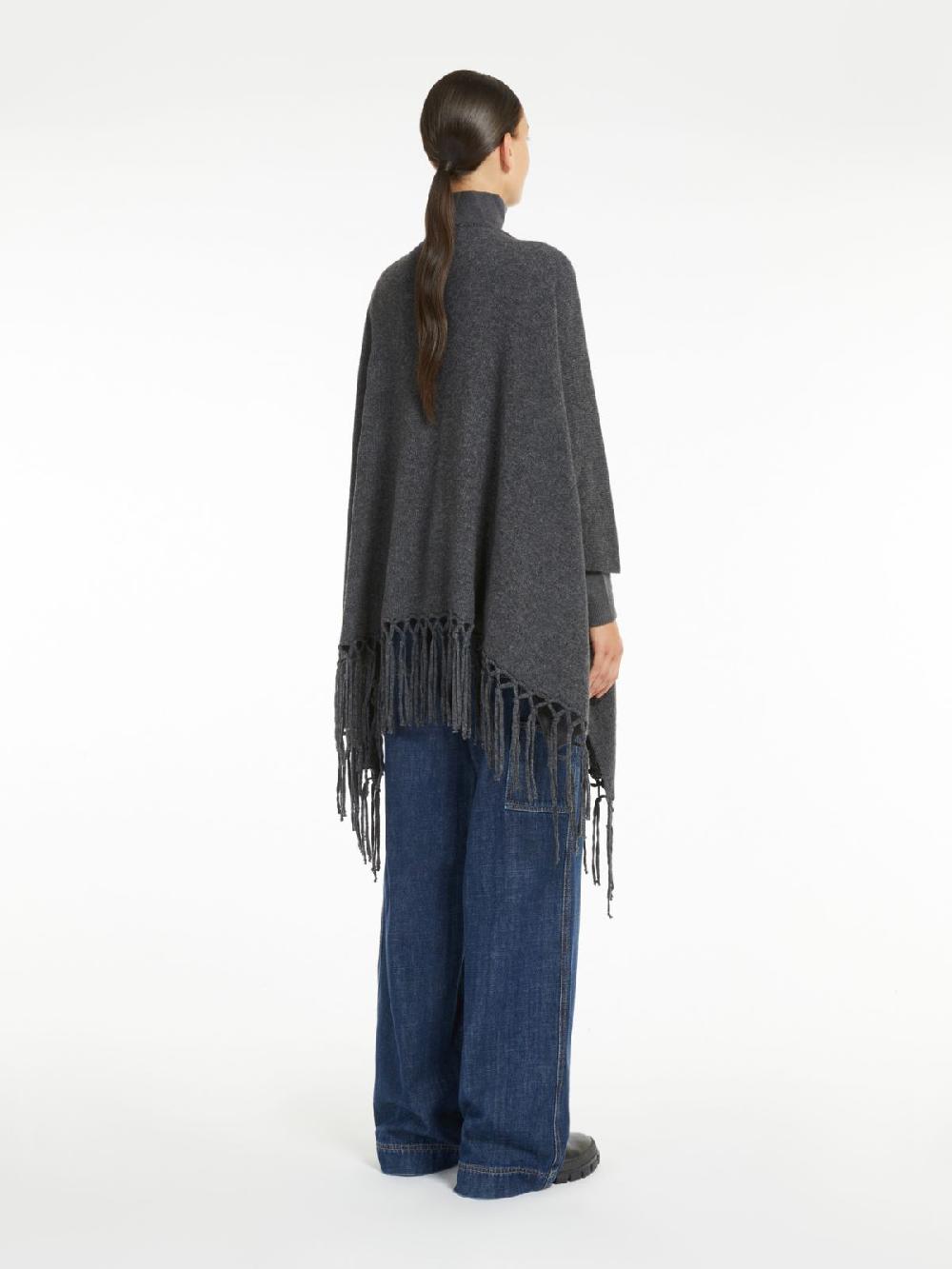 Weekend Poncho in pura lana Soddisfazione Garantita