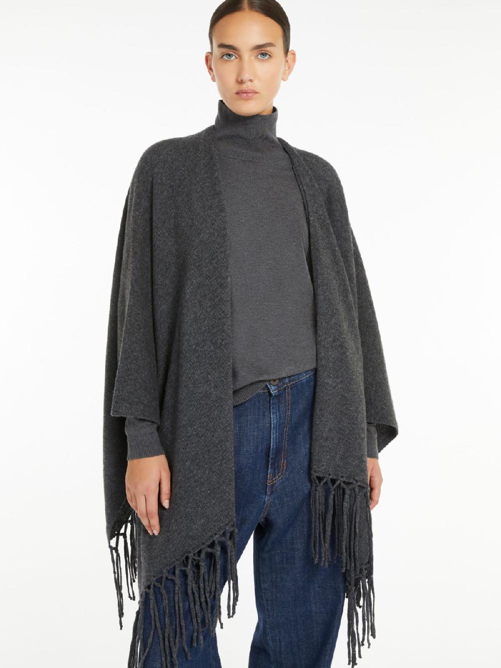 Weekend Poncho in pura lana Soddisfazione Garantita