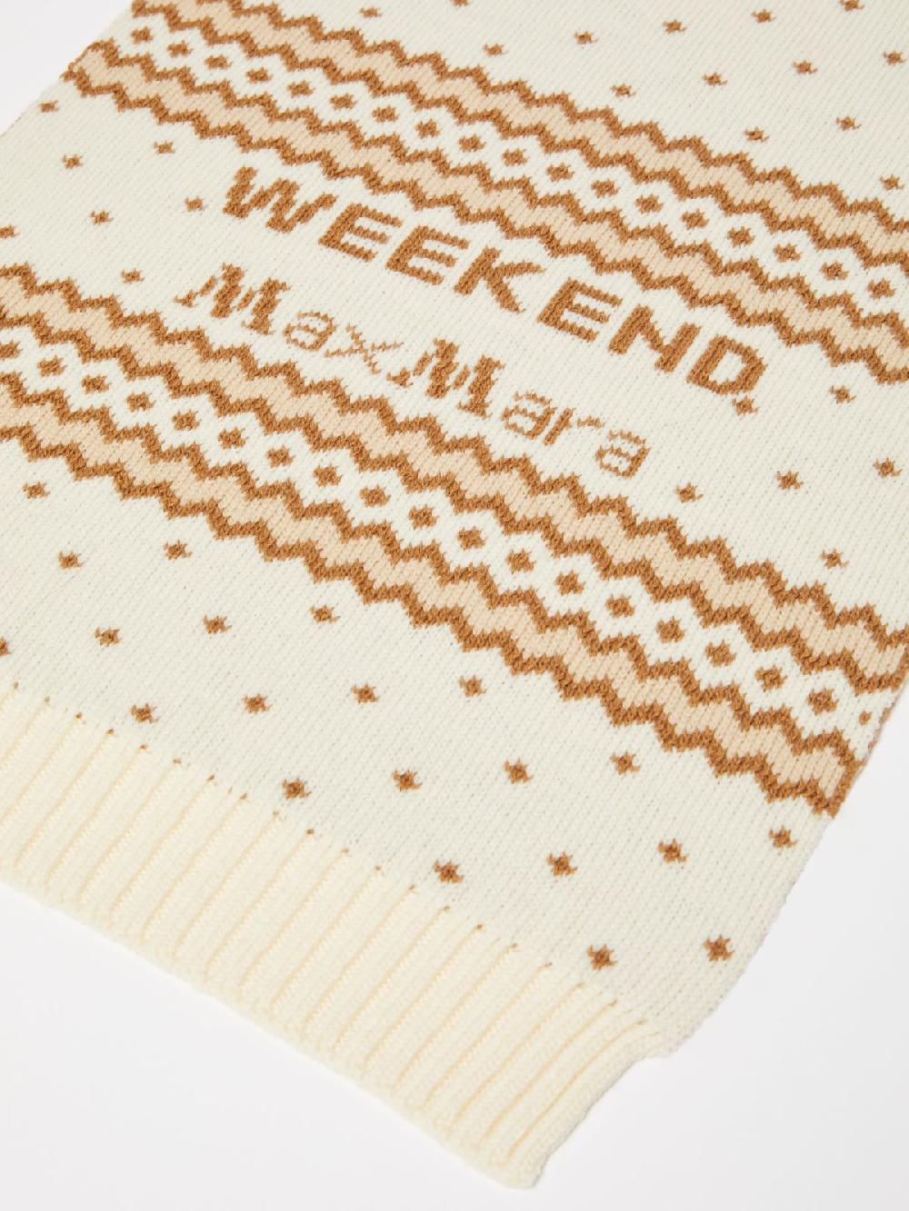 Weekend Sciarpa in lana jacquard Negozi Online