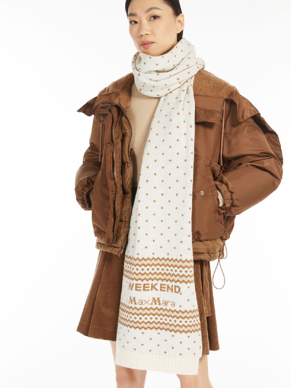 Weekend Sciarpa in lana jacquard Negozi Online