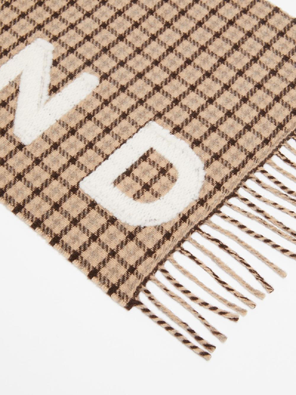 Weekend Sciarpa in mista lana con logo Shopping Online