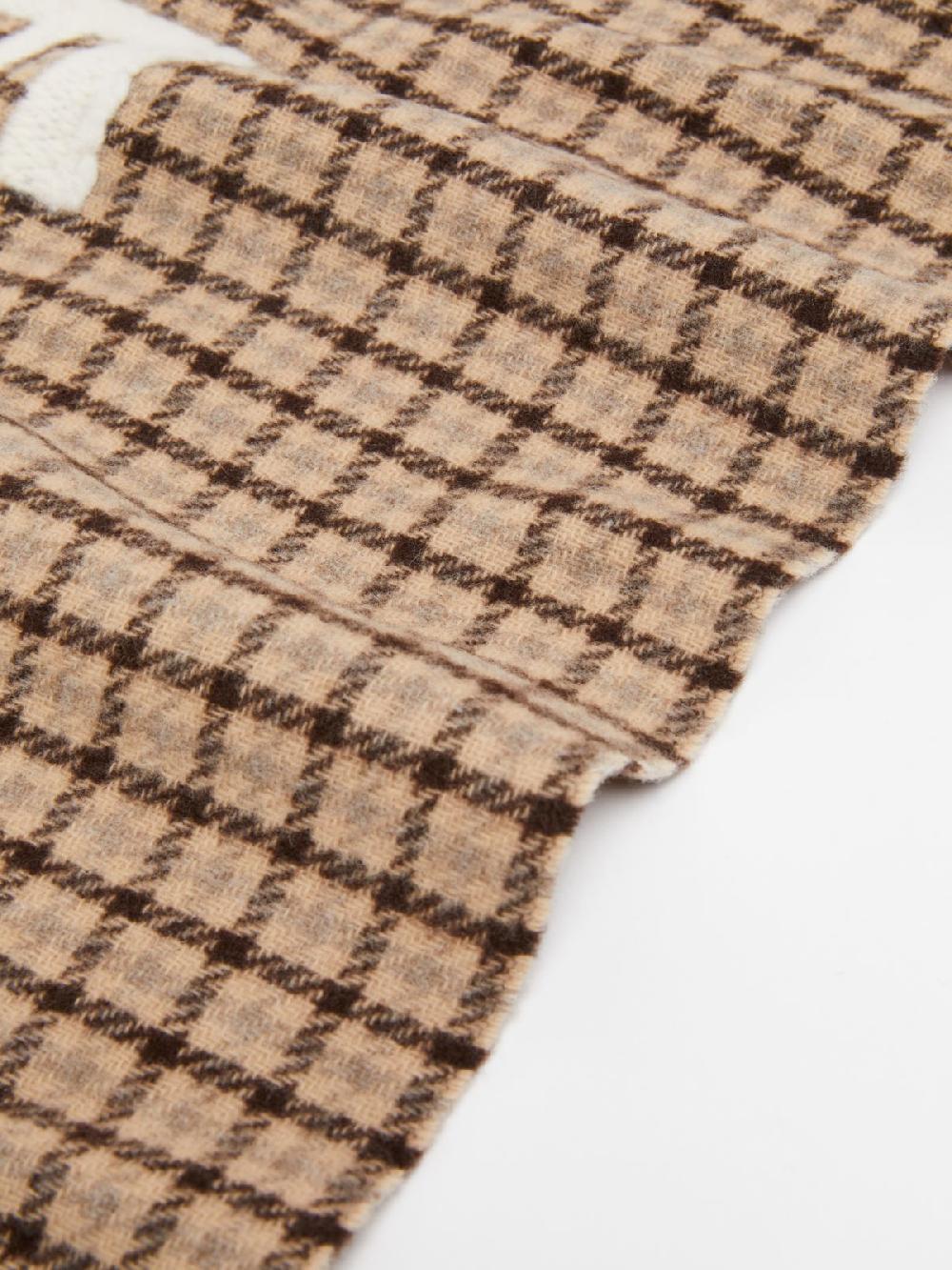 Weekend Sciarpa in mista lana con logo Shopping Online