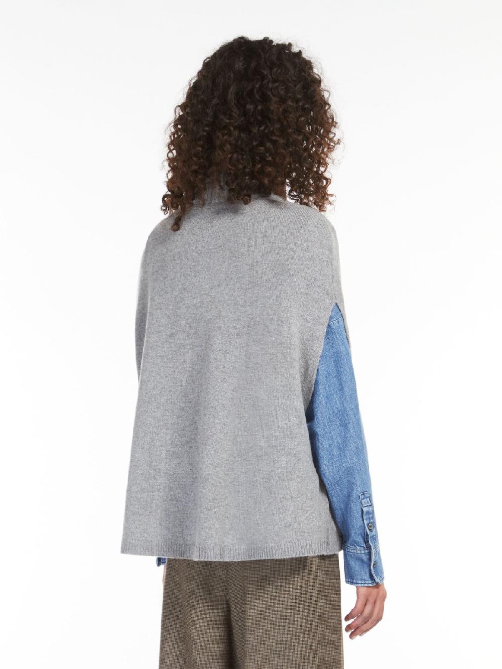 Weekend Poncho dolcevita in cachemire Vendita Economica