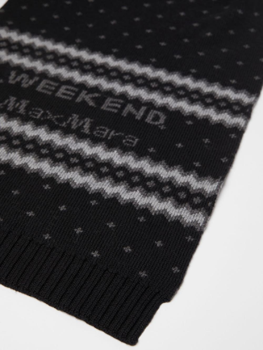 Weekend Sciarpa in lana jacquard Negozio