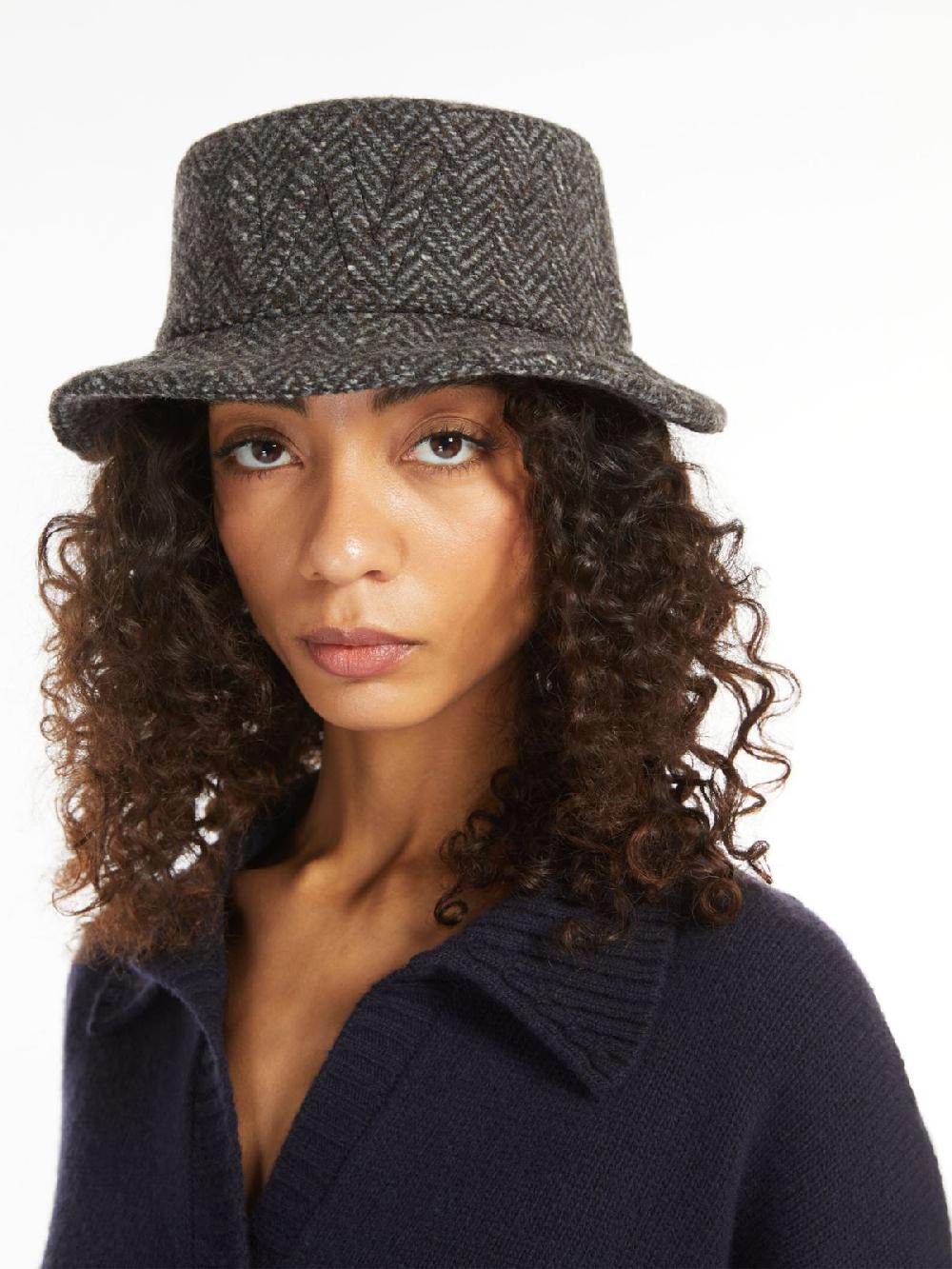 Weekend Cappello in tweed con logo Promozione Limitata