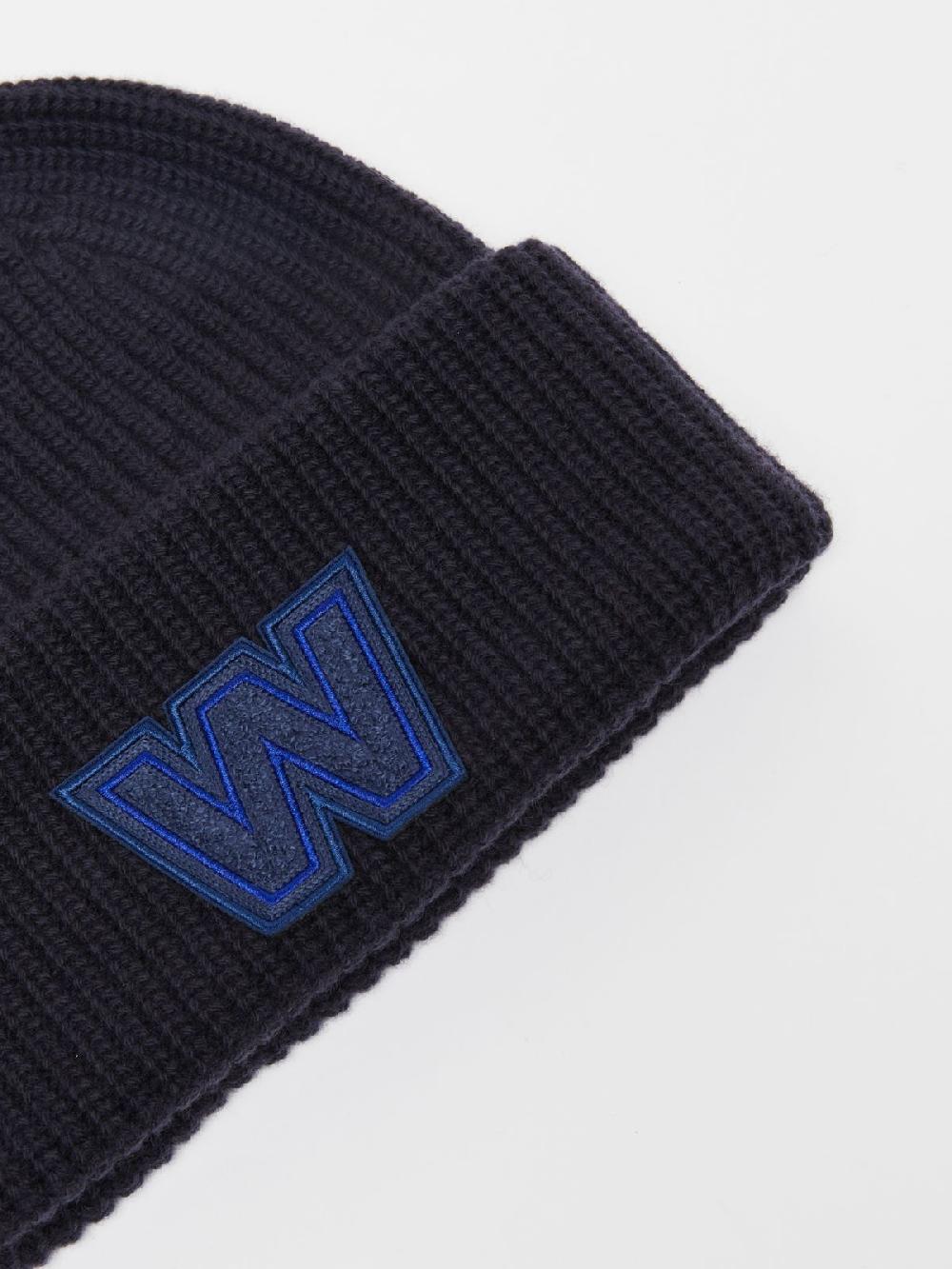 Weekend Beanie in lana con logo Vendita Calda