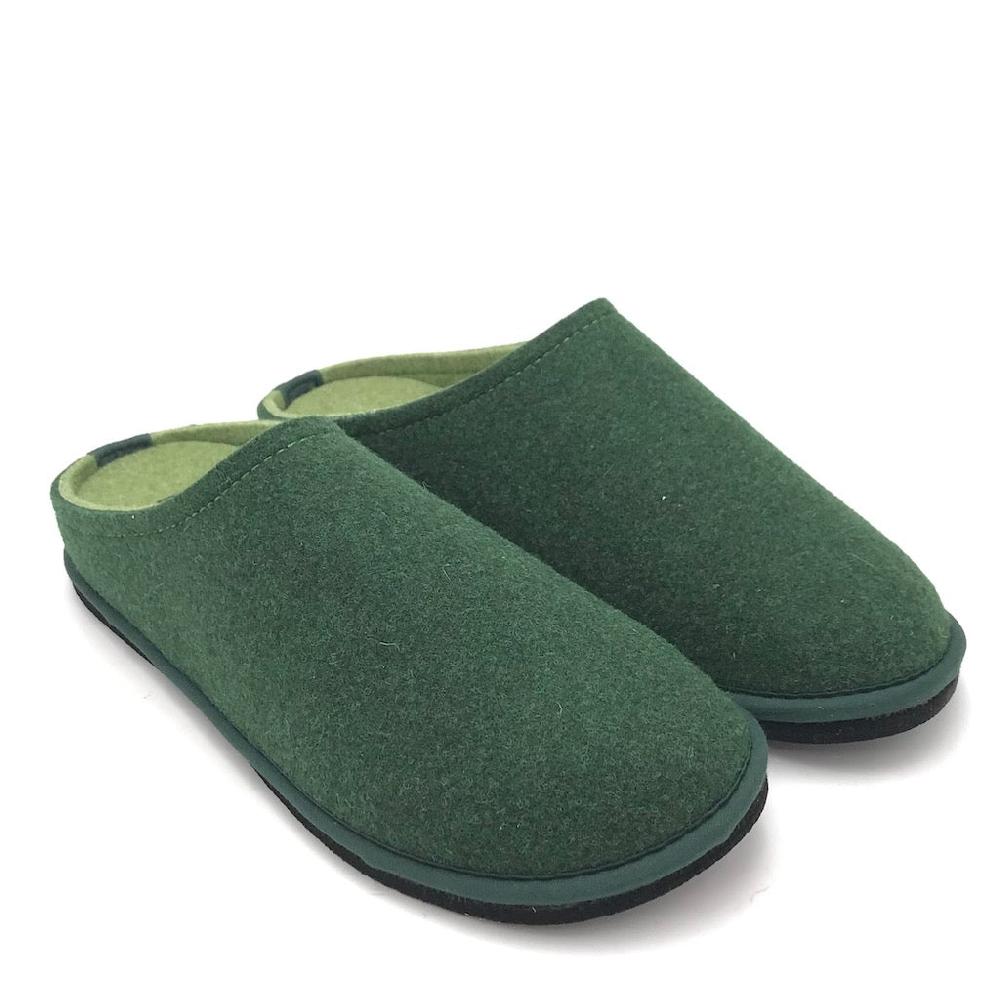 Zulian Calzature Ciabatta Easy bicolor bosco-verde Nuova
