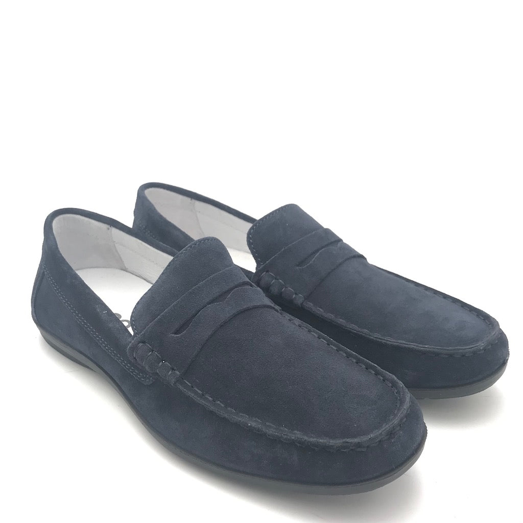 Zulian Calzature Mocassino Luke blu 2025