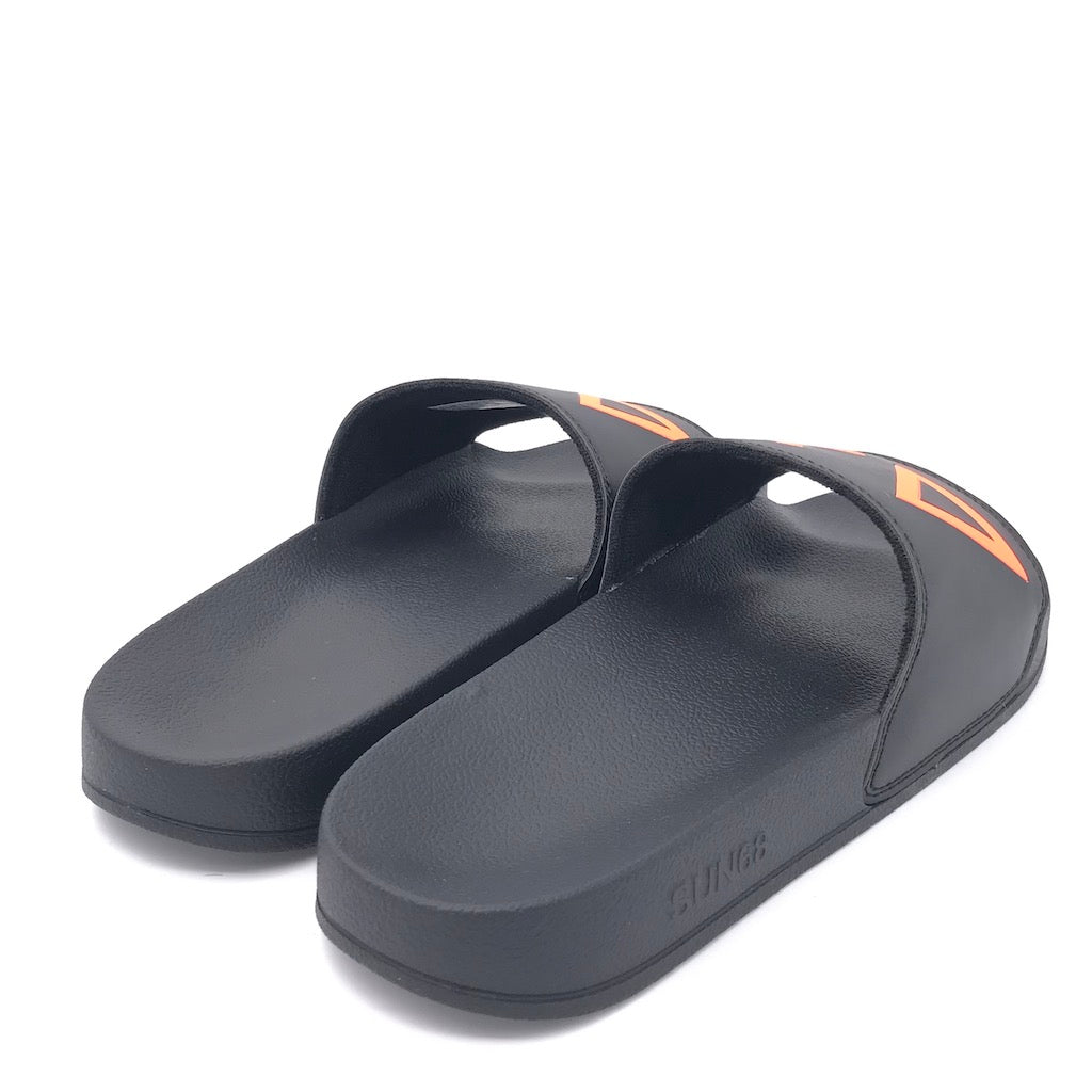 Zulian Calzature Ciabatta Slipper logo nera Italia