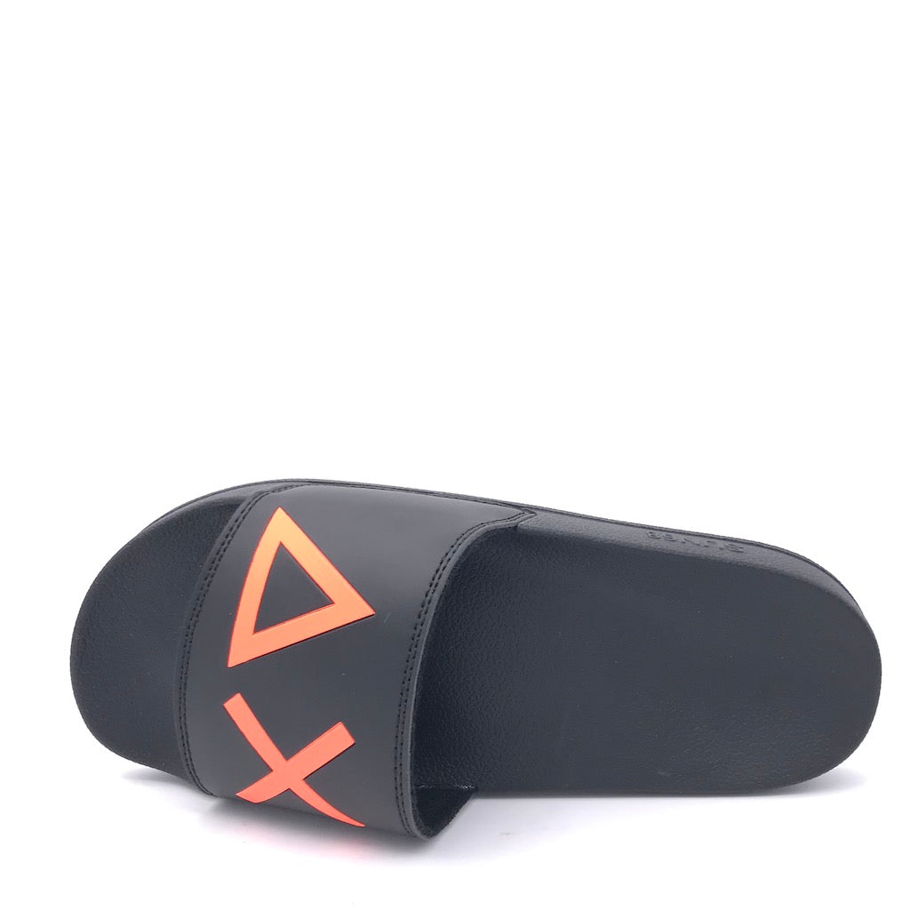 Zulian Calzature Ciabatta Slipper logo nera Italia