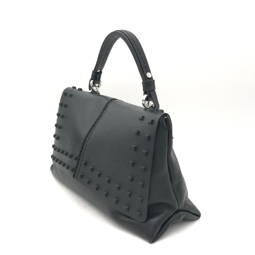Zulian Calzature Borsa Kendal nera borchie Offerta