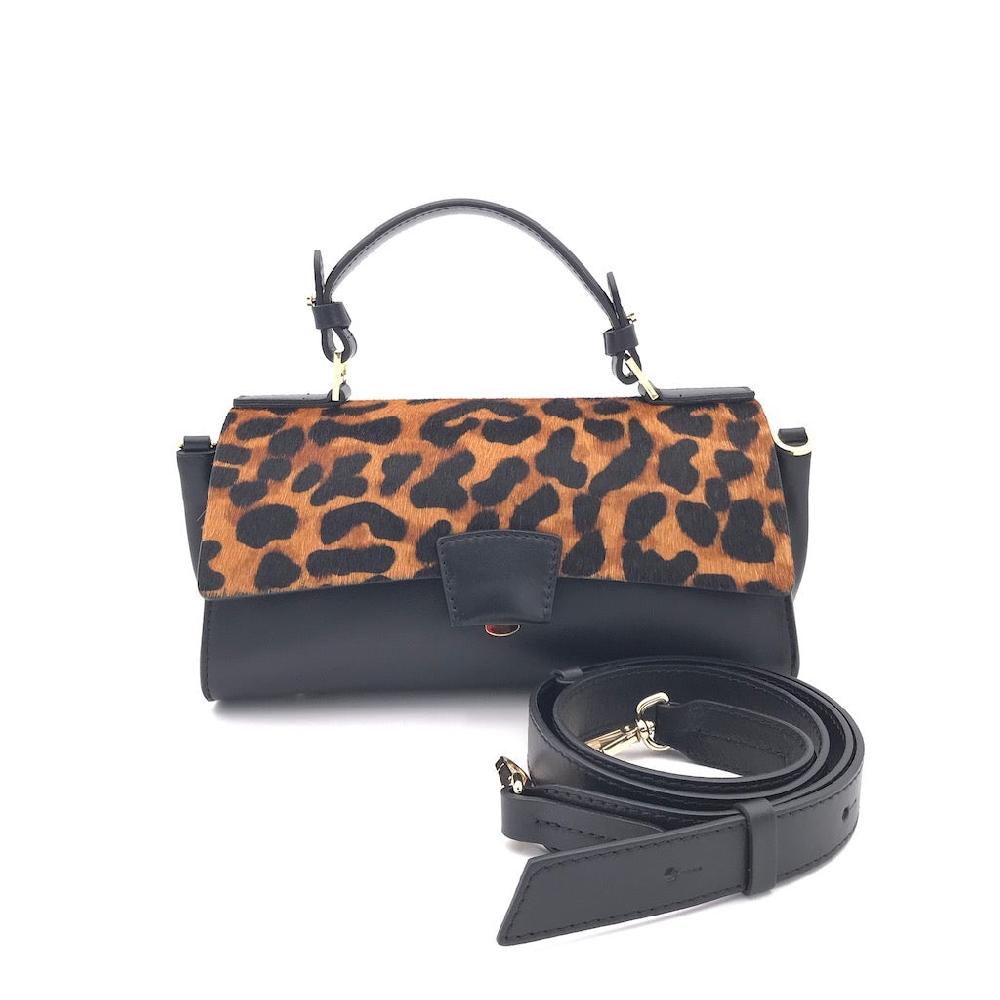 Zulian Calzature Borsa Beth leo nera Outlet