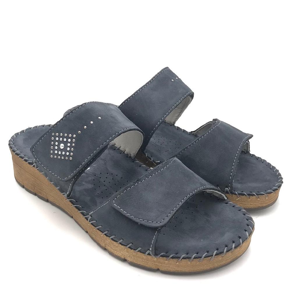 Zulian Calzature Ciabatta Palo blu Promozione