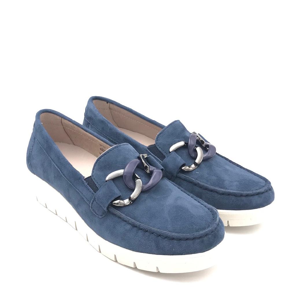 Zulian Calzature Mocassino Tafa blu Spedizione Gratuita