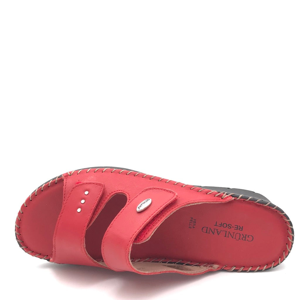 Zulian Calzature Ciabatta Bico rossa Sottocosto