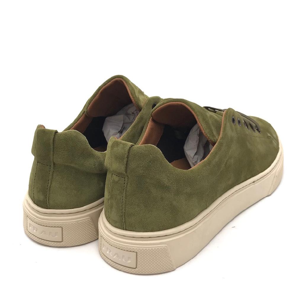 Zulian Calzature Sneakers in crosta foglia Novità