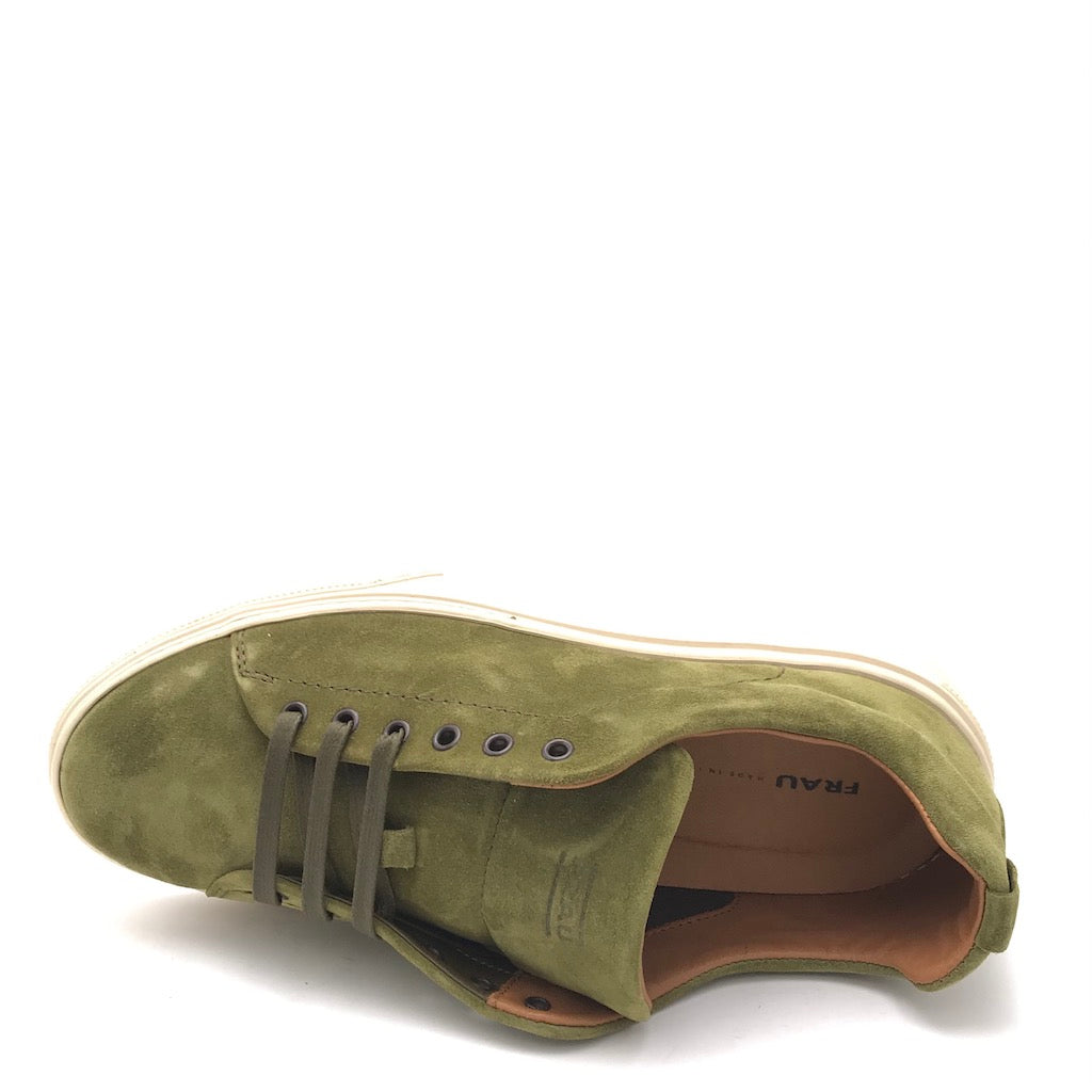 Zulian Calzature Sneakers in crosta foglia Novità