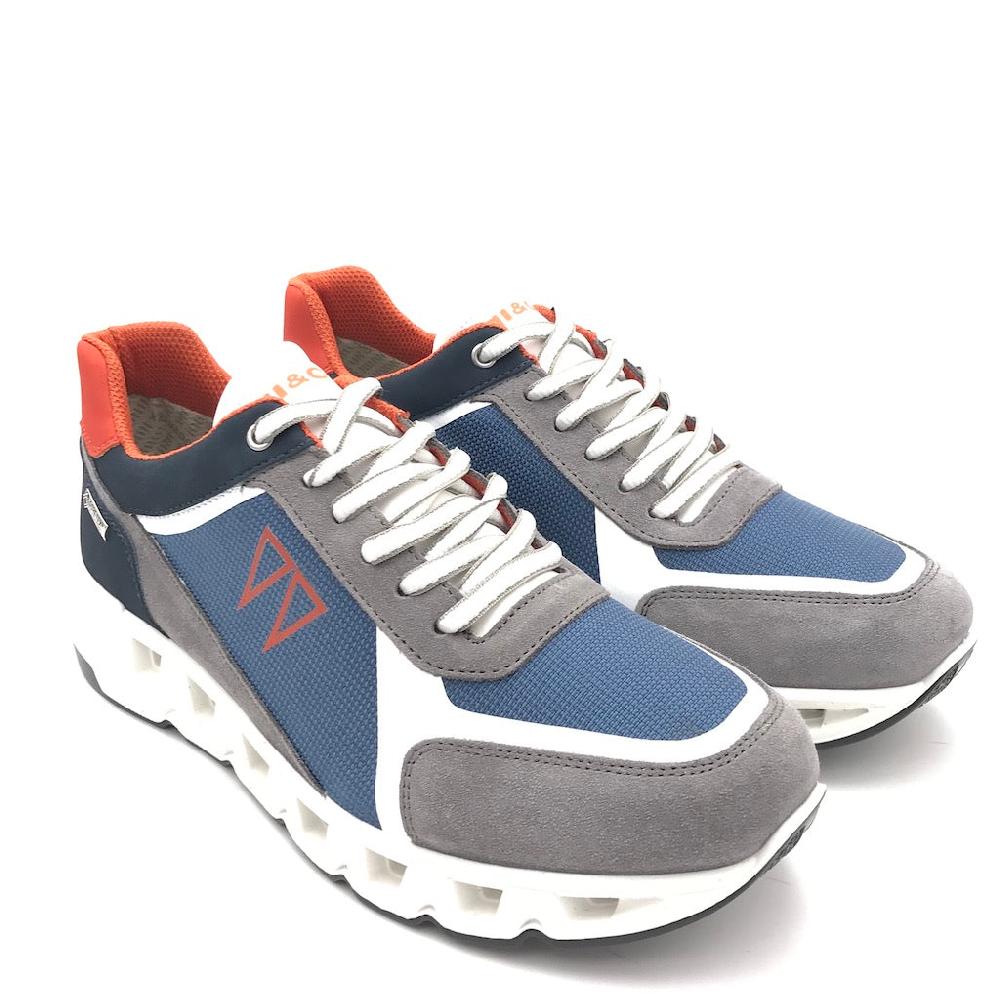 Zulian Calzature Sneakers Silko GTX blu-grigio Saldi Di Fabbrica