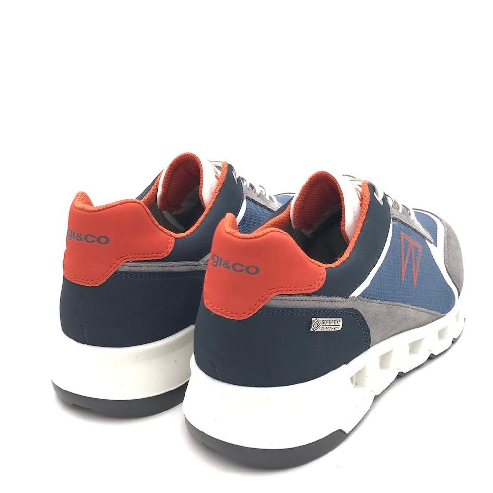 Zulian Calzature Sneakers Silko GTX blu-grigio Saldi Di Fabbrica