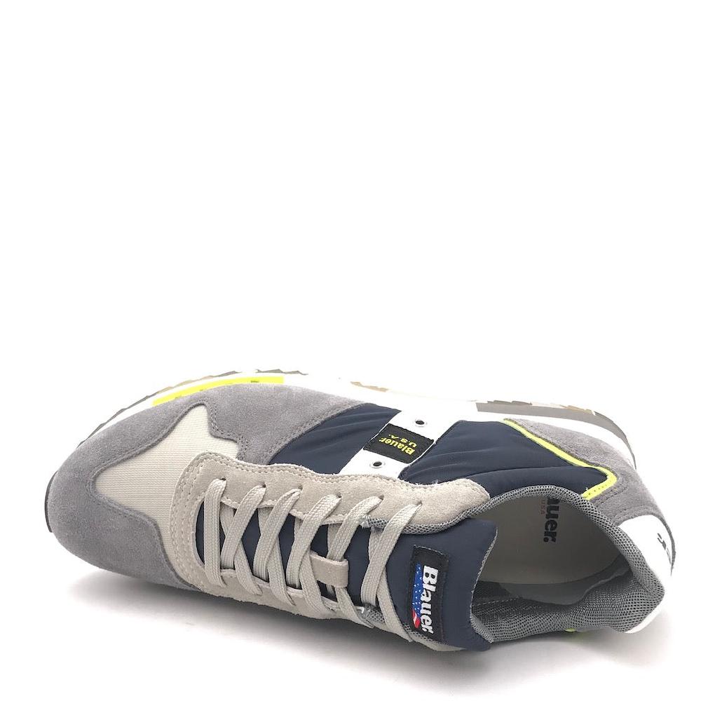 Zulian Calzature Sneakers Queens01 Dir navy-grey Nuova