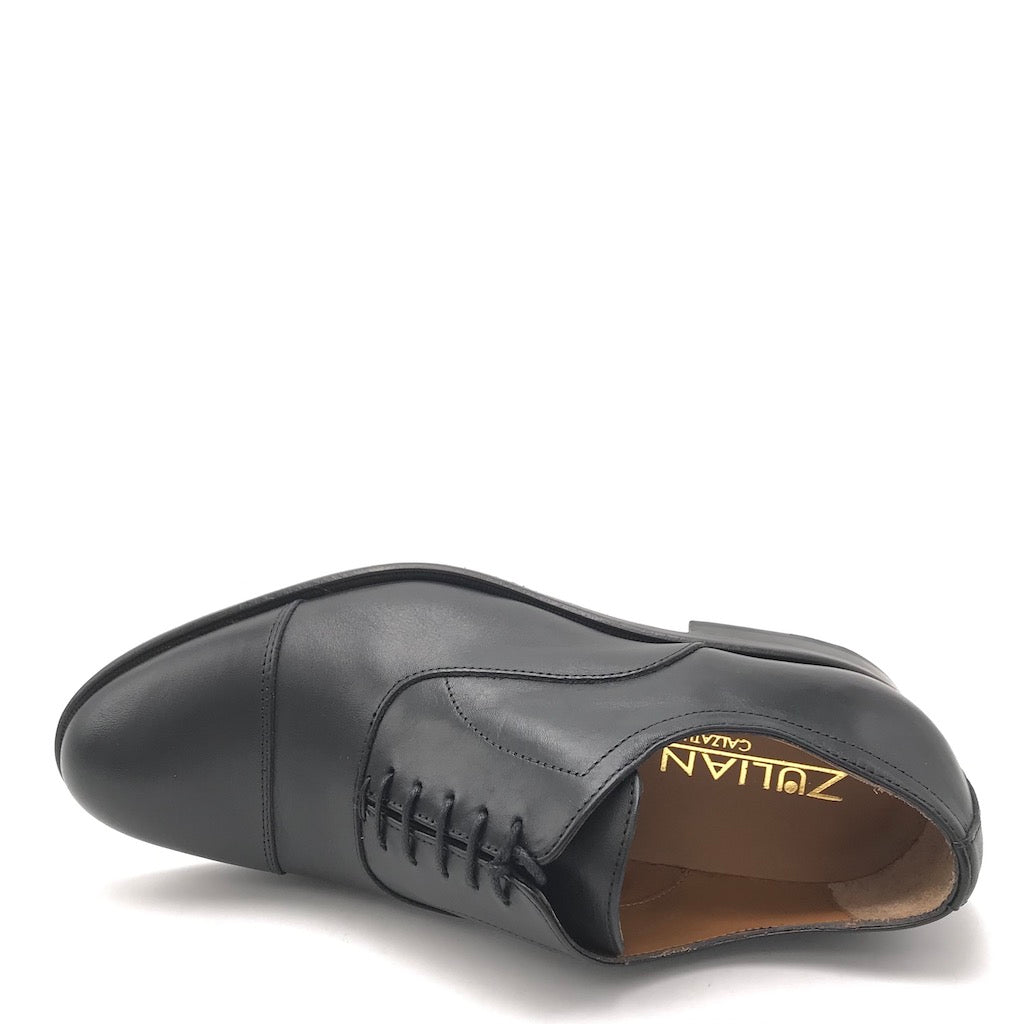 Zulian Calzature Stringata classica nera Italia