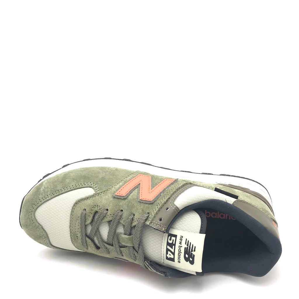 Zulian Calzature Sneakers 574 verde In Linea