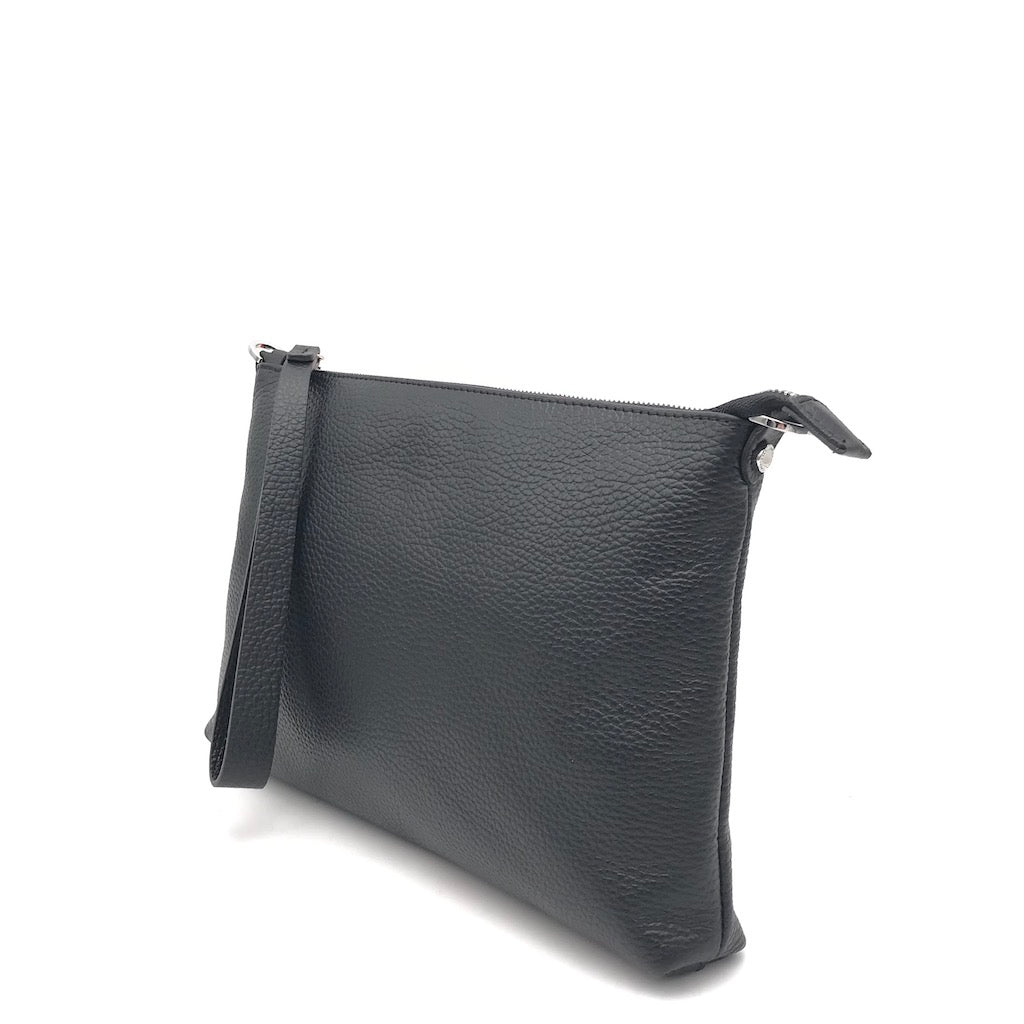 Zulian Calzature Pochette Jana nera Nuovo