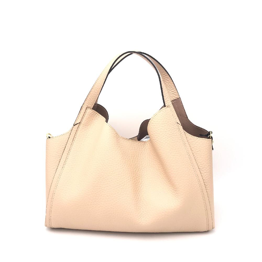 Zulian Calzature Borsa a spalla Serena media sand Qualità Garantita