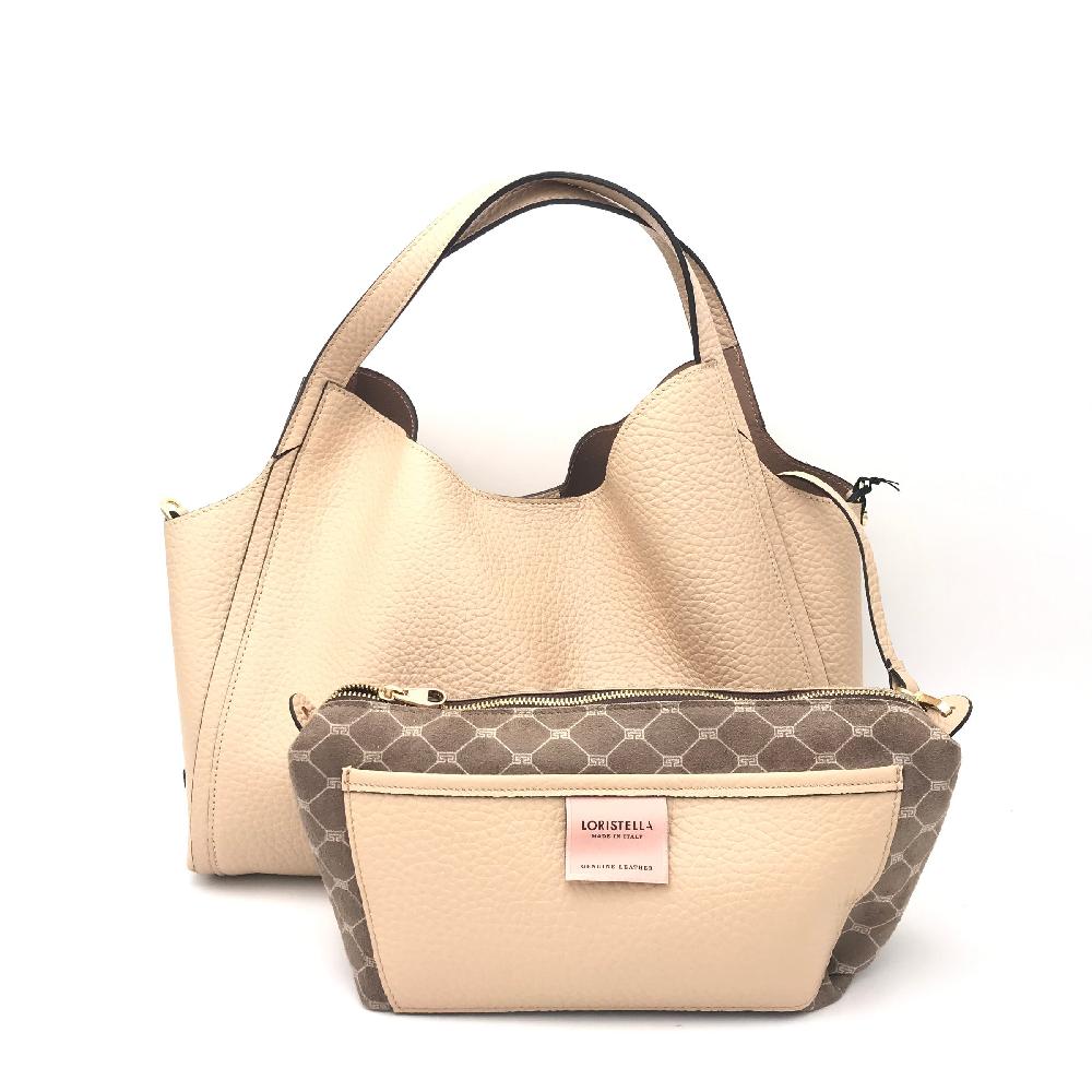 Zulian Calzature Borsa a spalla Serena media sand Qualità Garantita