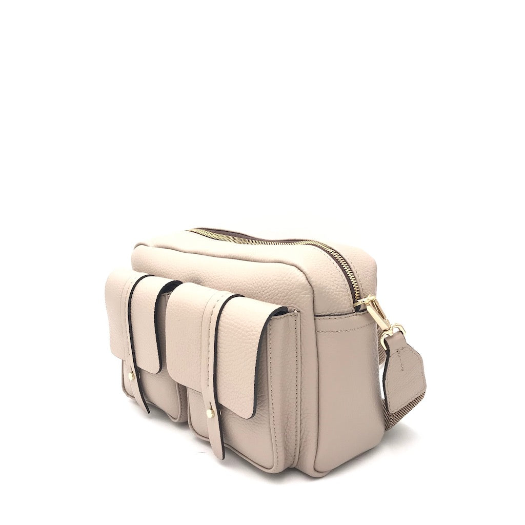 Zulian Calzature Borsa a tracolla Viola taupe Affare Del Giorno