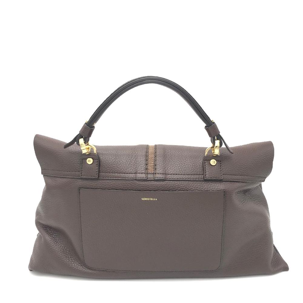 Zulian Calzature Borsa Kendall large cioccolato Presa