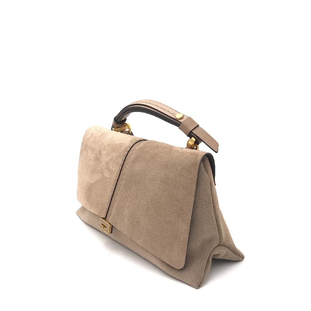 Zulian Calzature Borsa Kendall small camoscio visone Offerta
