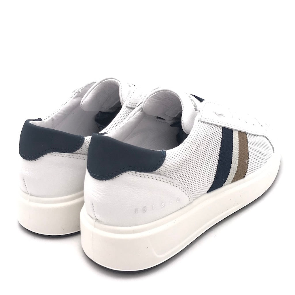 Zulian Calzature Sneakers Sten bianca Vendita Economica