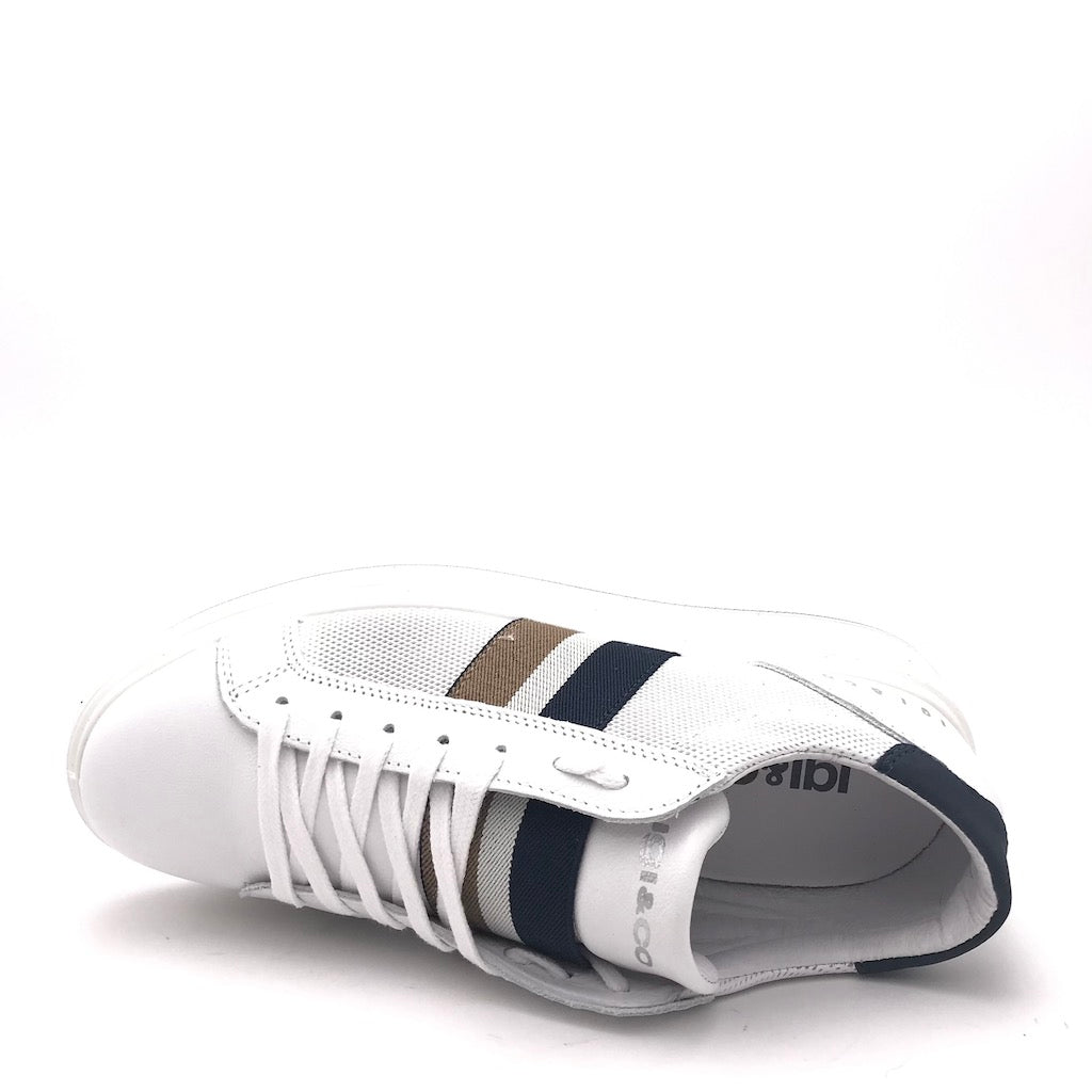 Zulian Calzature Sneakers Sten bianca Vendita Economica