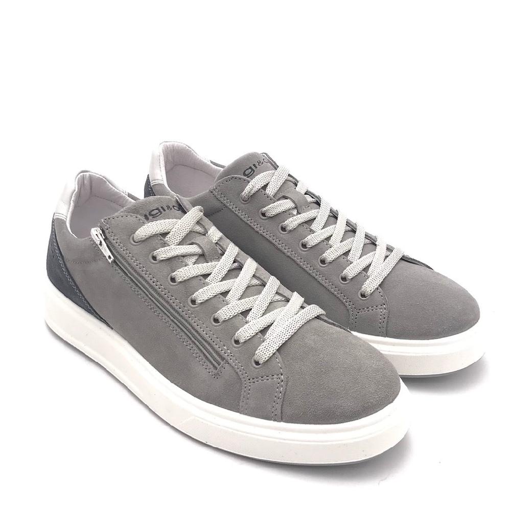 Zulian Calzature Sneakers Sten grigio Saldi Di Fabbrica