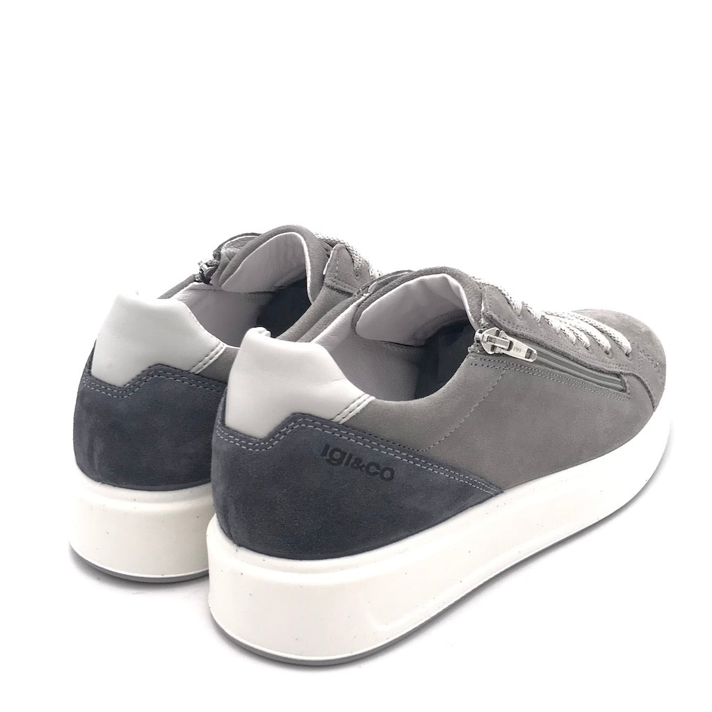 Zulian Calzature Sneakers Sten grigio Saldi Di Fabbrica