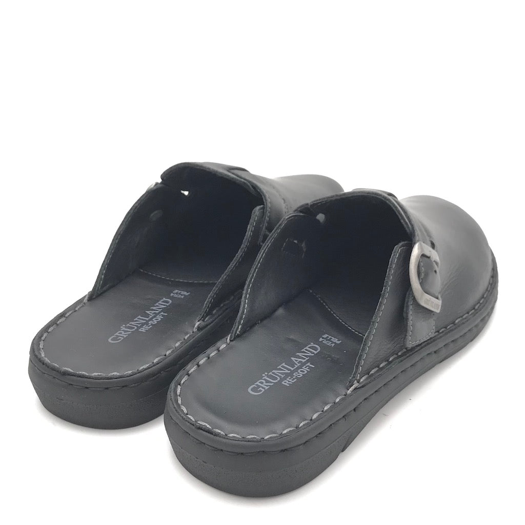 Zulian Calzature Ciabatta Ebro nera In Saldo
