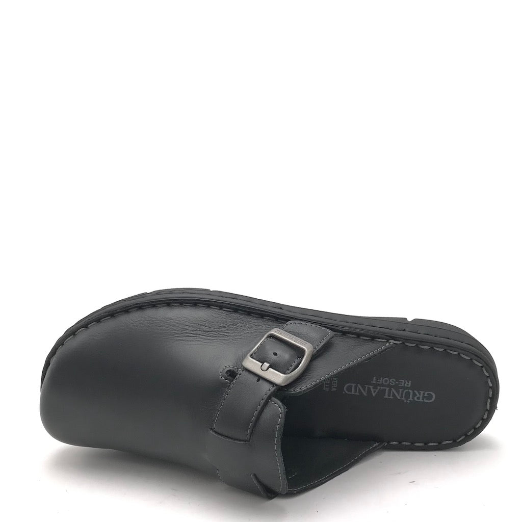 Zulian Calzature Ciabatta Ebro nera In Saldo