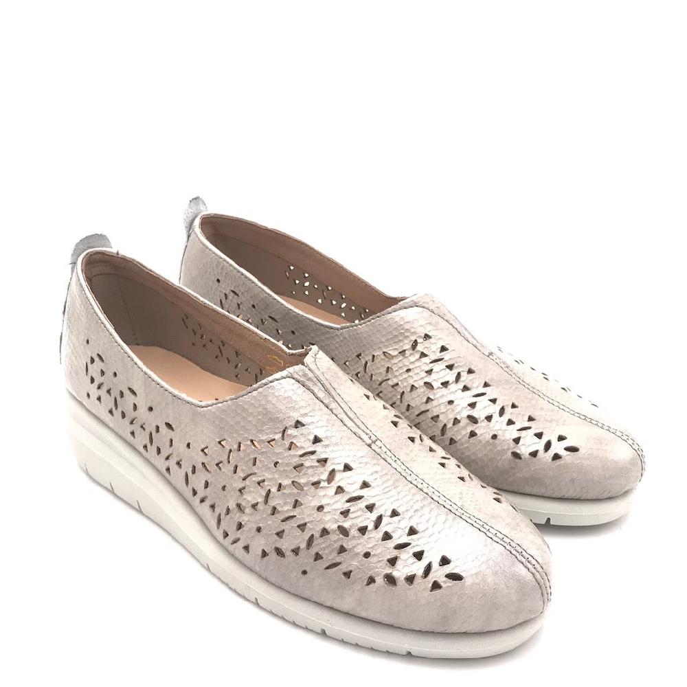 Zulian Calzature Scarpa Rysa grigio chiaro Moda